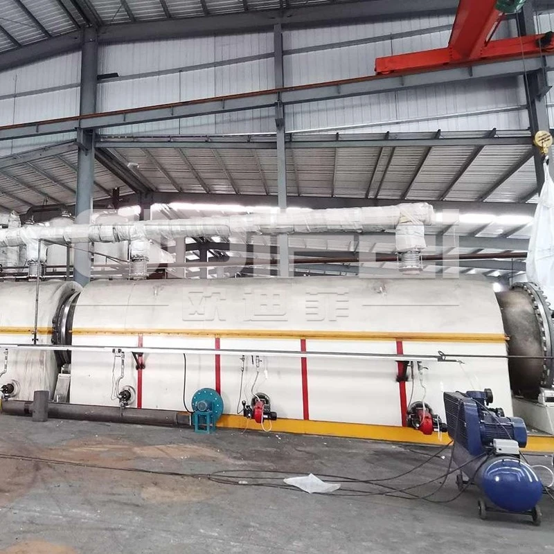 Continuous type pyrolysis machine04 Continuous type pyrolysis machine04